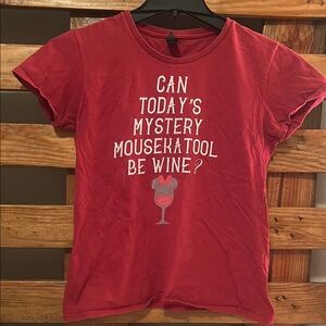 Red Graphic Disney T-Shirt